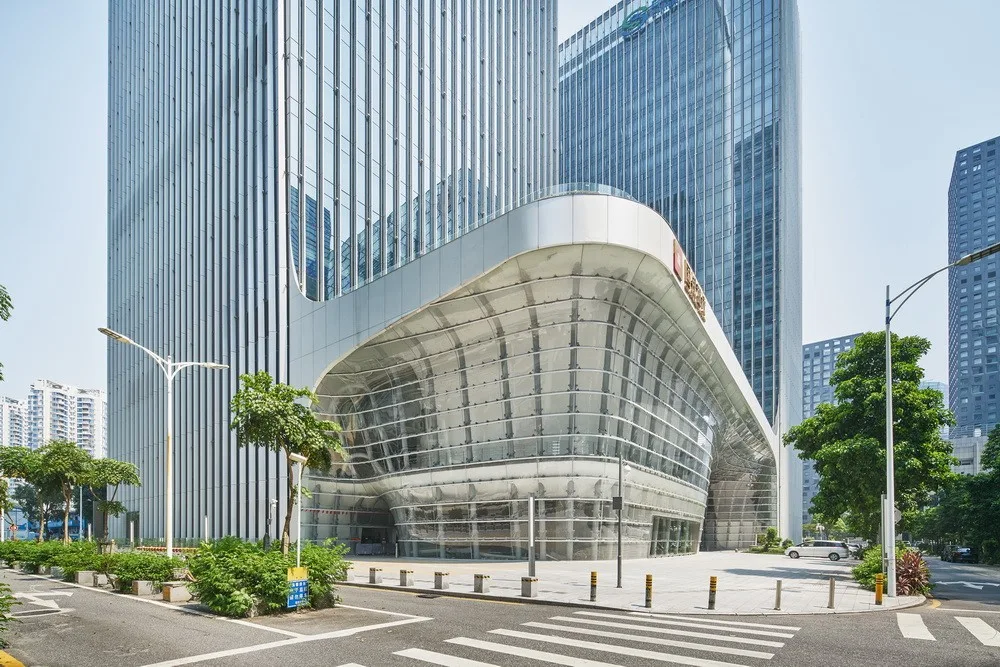 BIM建筑|与城市共享的大厅：国银•民生金融大厦/筑博设计