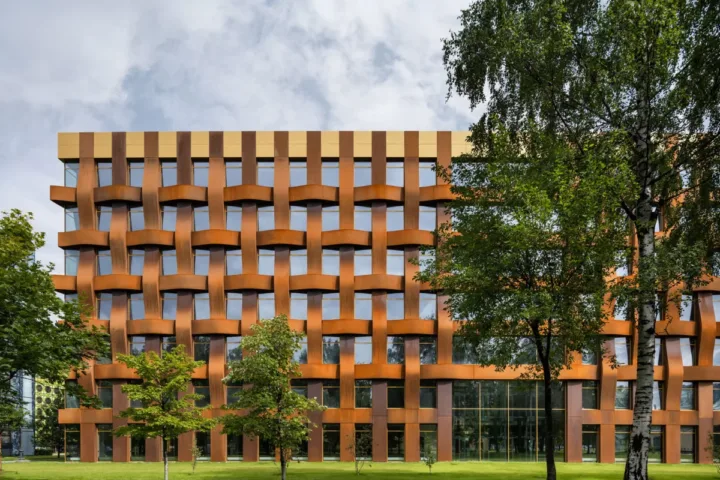 BIM建筑|Ferrum 1 办公大楼 / Tchoban Voss Architekten