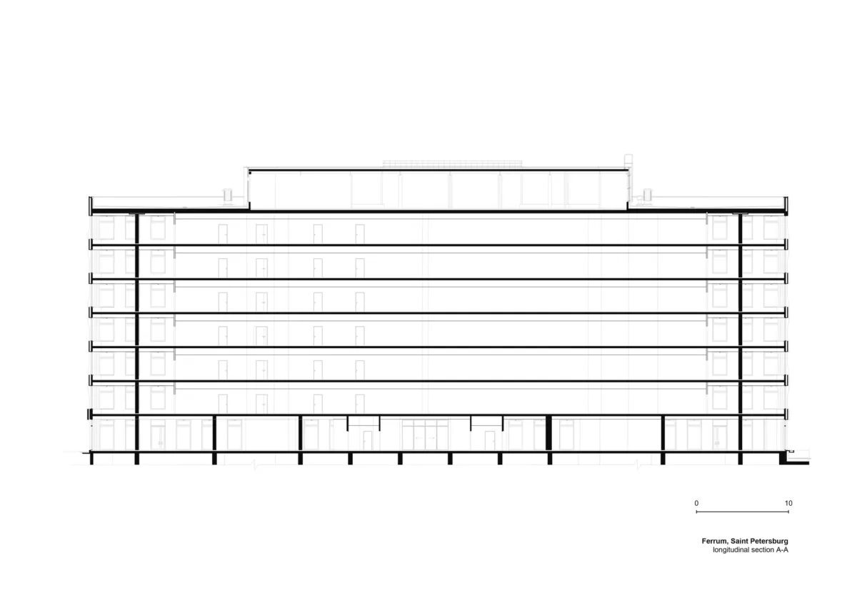 BIM建筑|Ferrum 1 办公大楼 / Tchoban Voss Architekten
