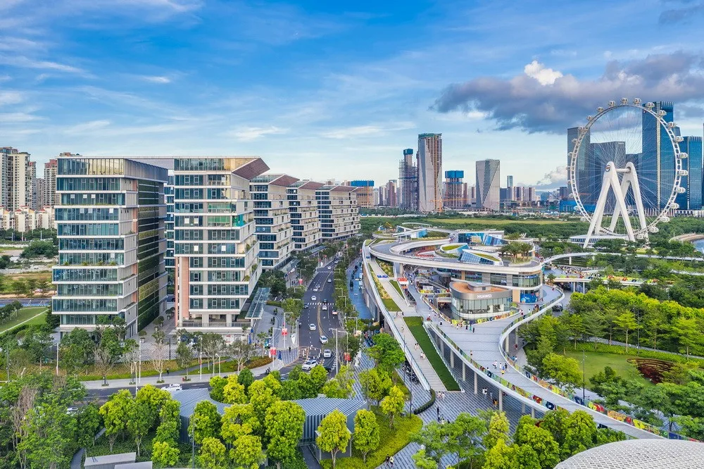 BIM建筑|点亮都市“明珠”：深圳宝安欢乐港湾东岸集群建筑设计 / Laguarda.Low Architects