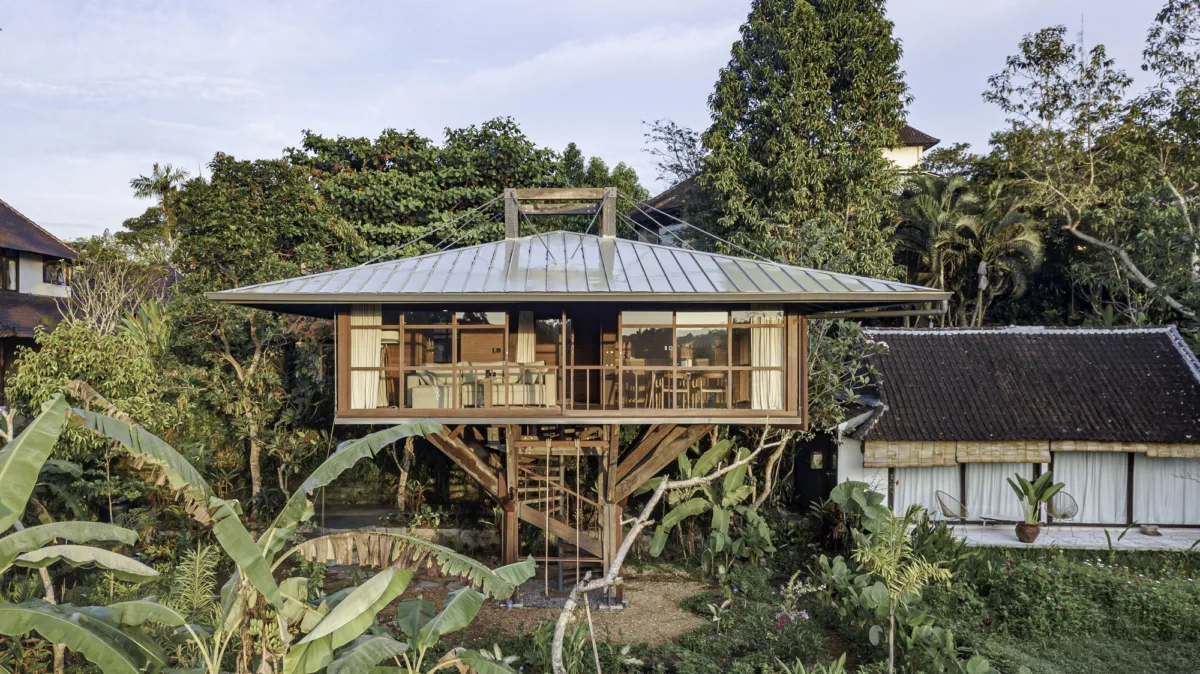 BIM建筑|梦想工作室，树屋 C / Stilt Studios