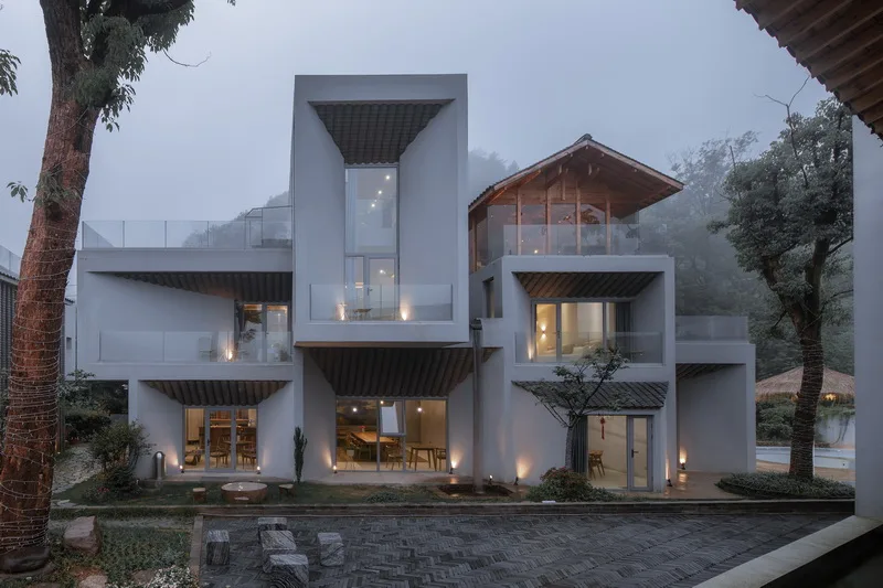 BIM建筑|山涧房 / 来建筑设计工作室