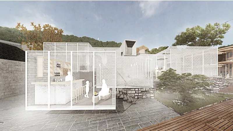 BIM建筑|山涧房 / 来建筑设计工作室
