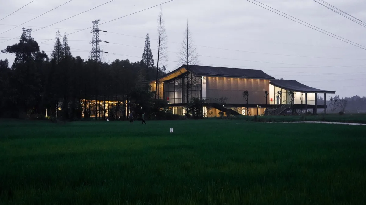 BIM建筑|最好的粮油在田间——耕田上的院子，村落中的乐园/小隐建筑事务所
