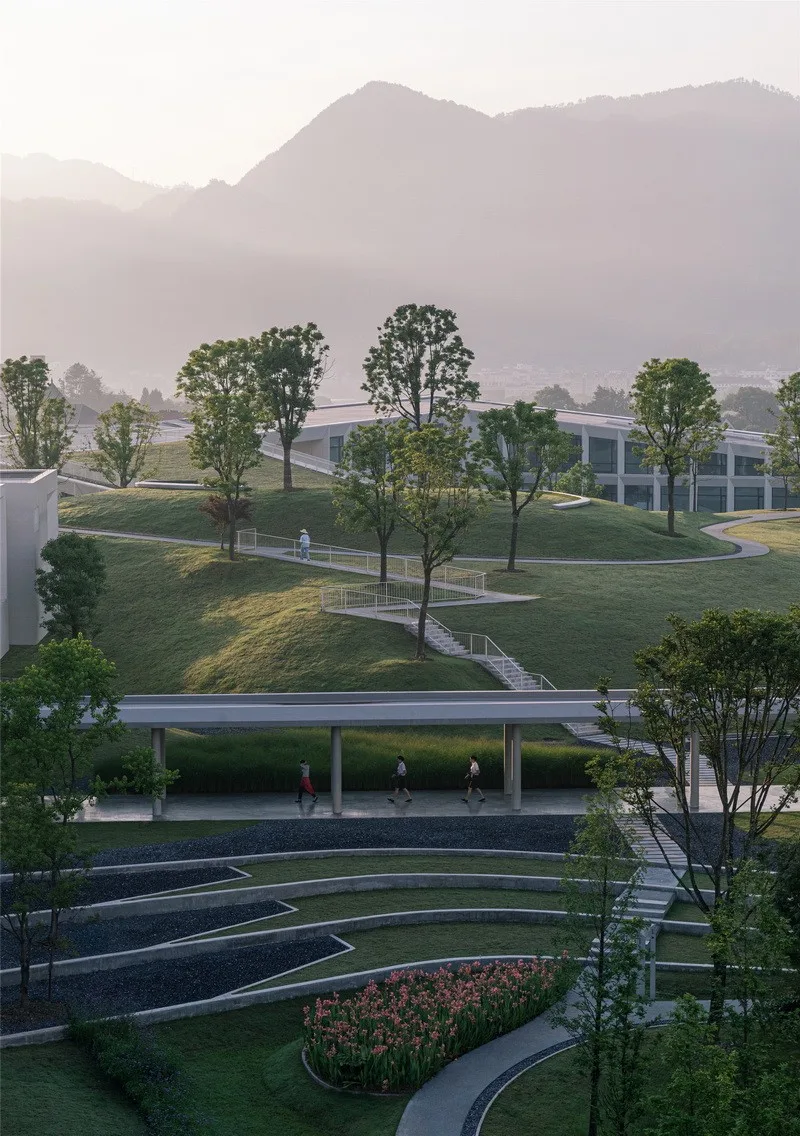BIM建筑|顺势而为的空间赋形，浙江建德空港航空产学研基地/gad杰地设计
