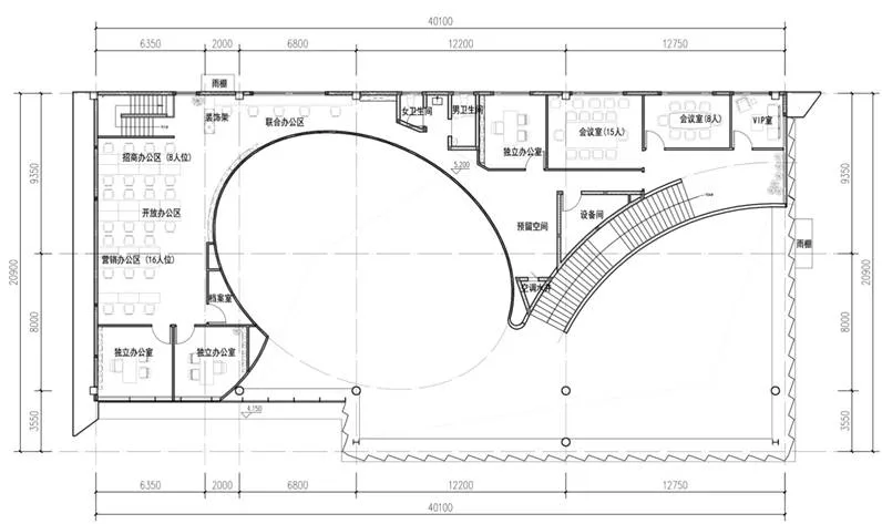 BIM建筑|成都成华和悦广场营销中心 / 汉嘉西南院