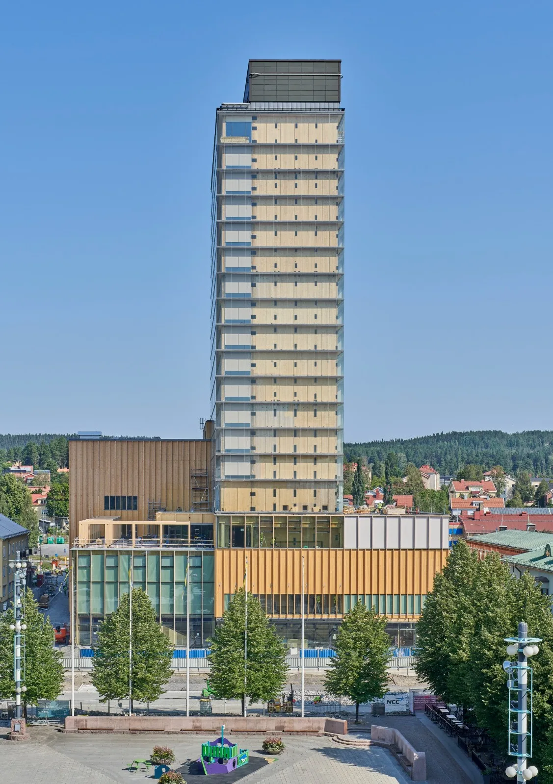 BIM建筑|Sara Kulturhus中心 / White Arkitekter