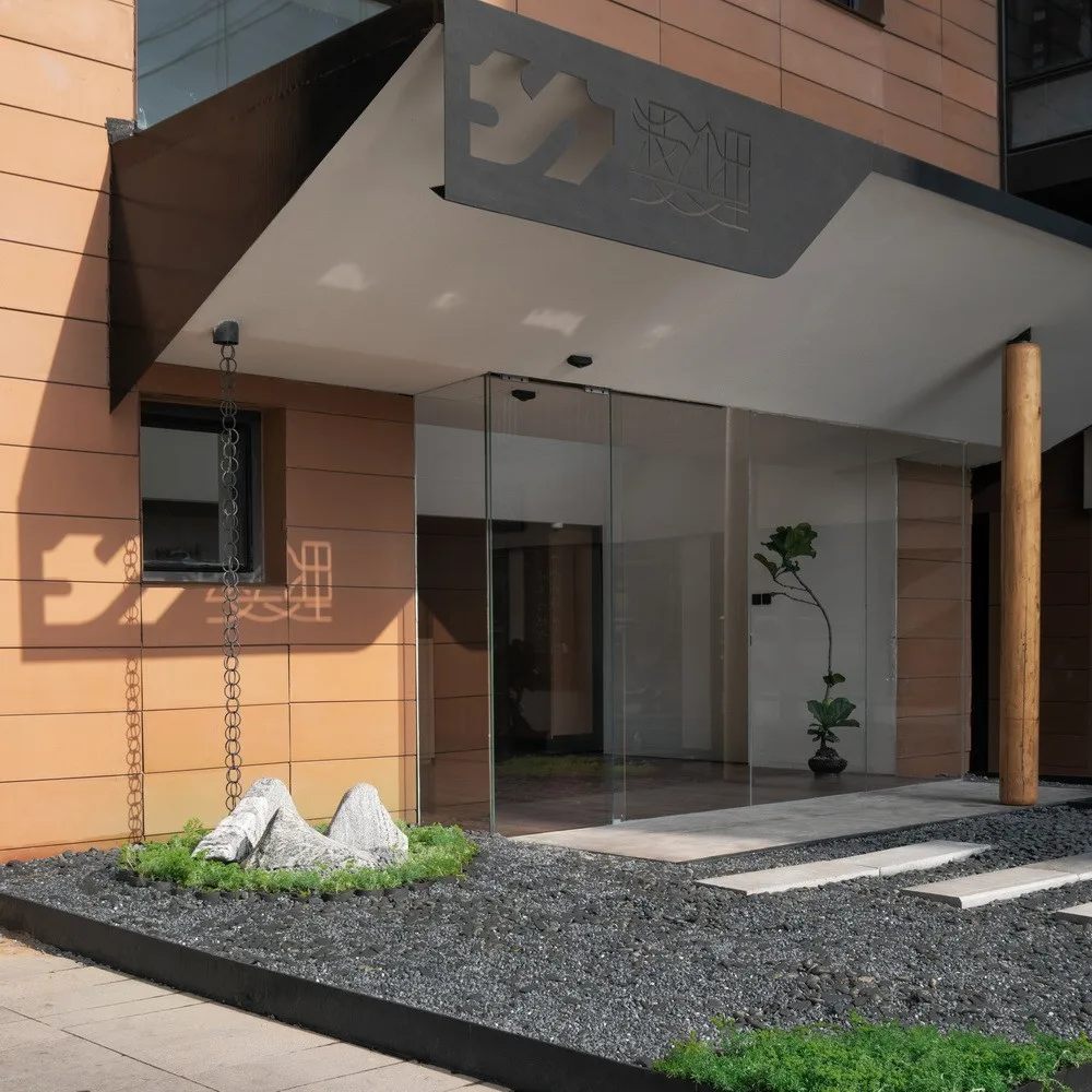 BIM建筑|婆娑里合院茶室 / 神奇建筑研究室王冲工作室
