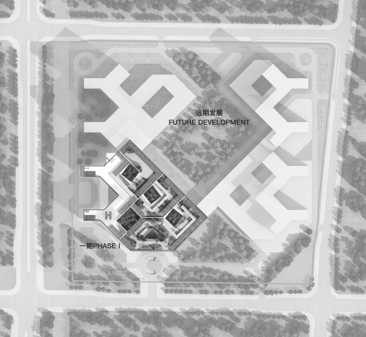 BIM建筑|瑞士瑞盟遇见苏州园林-苏州独墅湖医院/LEMANARC瑞士瑞盟设计