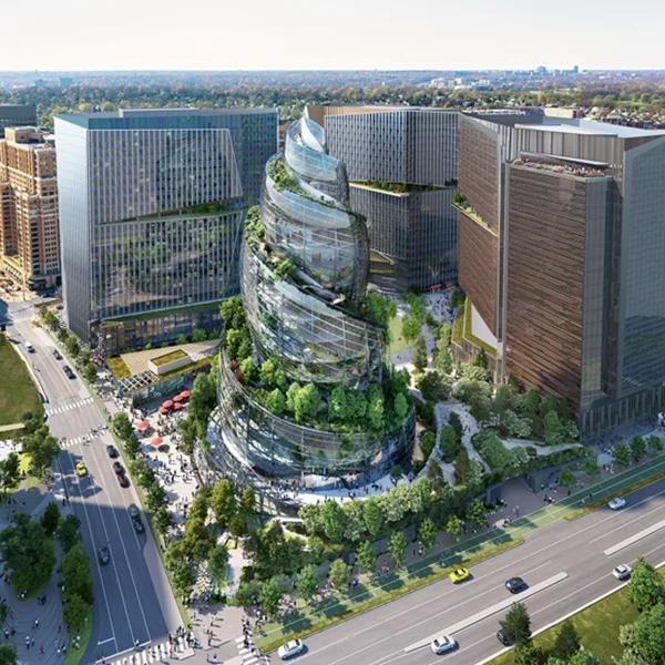 BIM建筑|亚马逊HQ2大楼“灵感来源于大便”