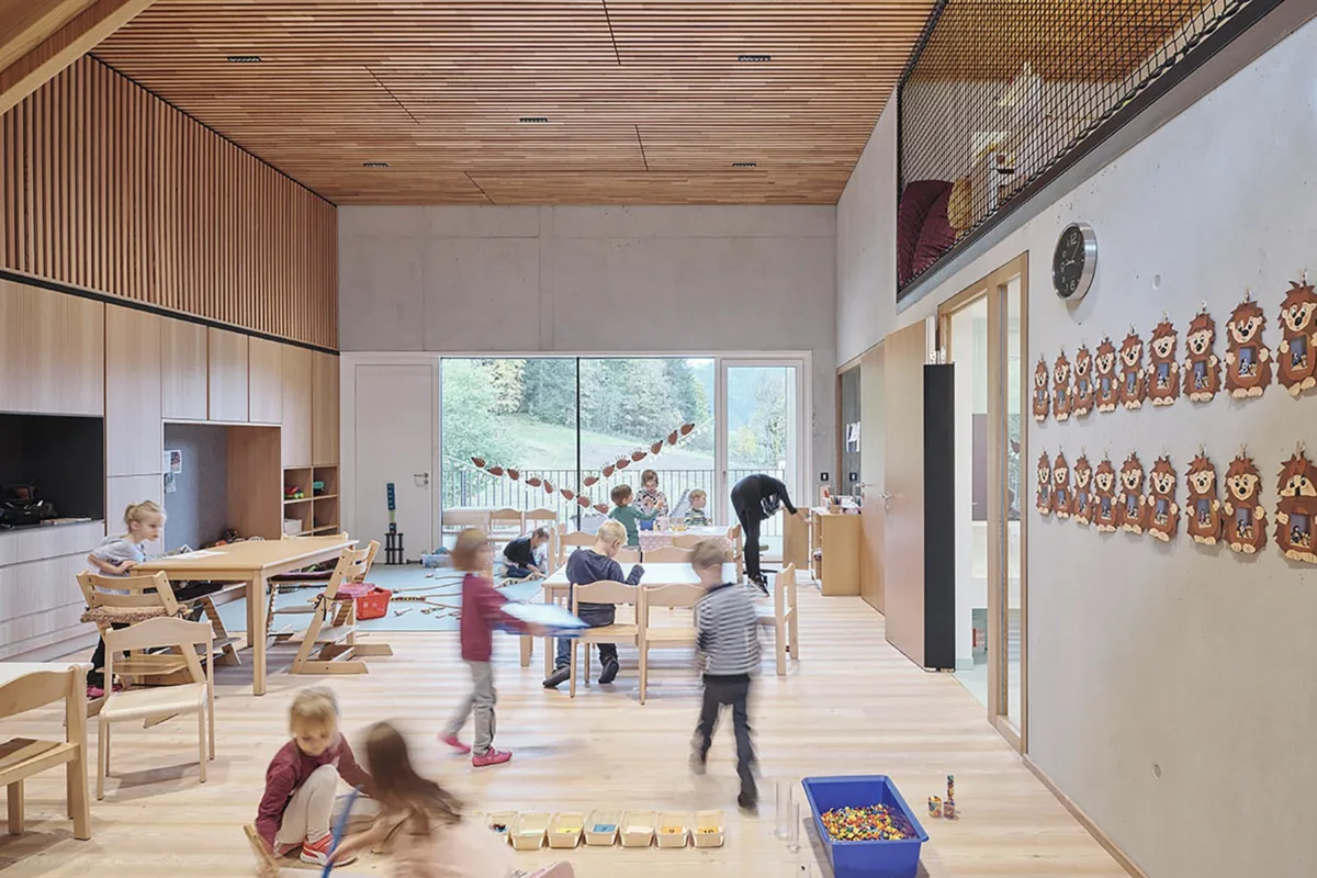 BIM建筑|威尔德舍瑙的托儿所和日托班 / Unisono Architekten + Kraft:Werk Architektur