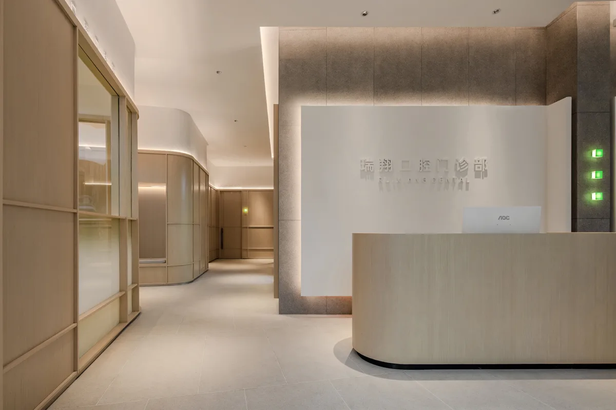 BIM建筑|瑞翔口腔，一间轻松又宁静的诊所/王韦航室内设计