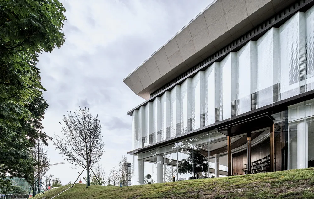 BIM建筑|成都成华和悦广场营销中心 / 汉嘉西南院