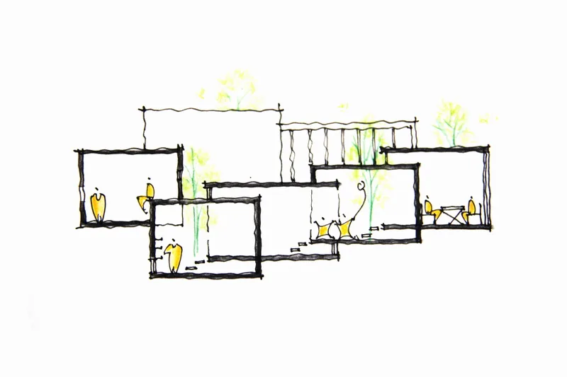 BIM建筑|山涧房 / 来建筑设计工作室