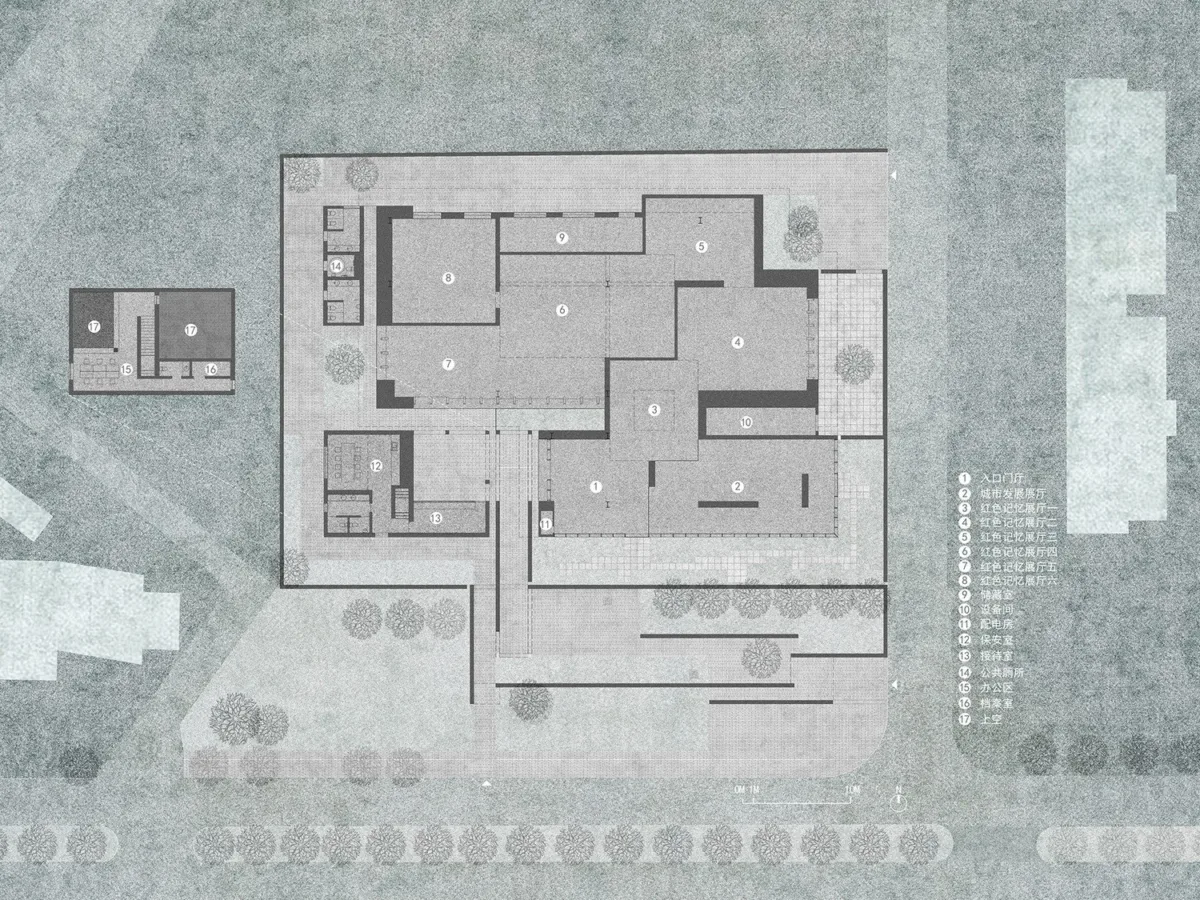 BIM建筑|陶朱红色记忆馆改造 / 一爿工作室