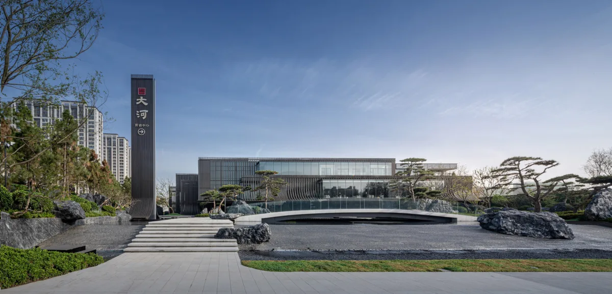 BIM建筑|美的禹洲·大河艺术馆/ PTA上海柏涛