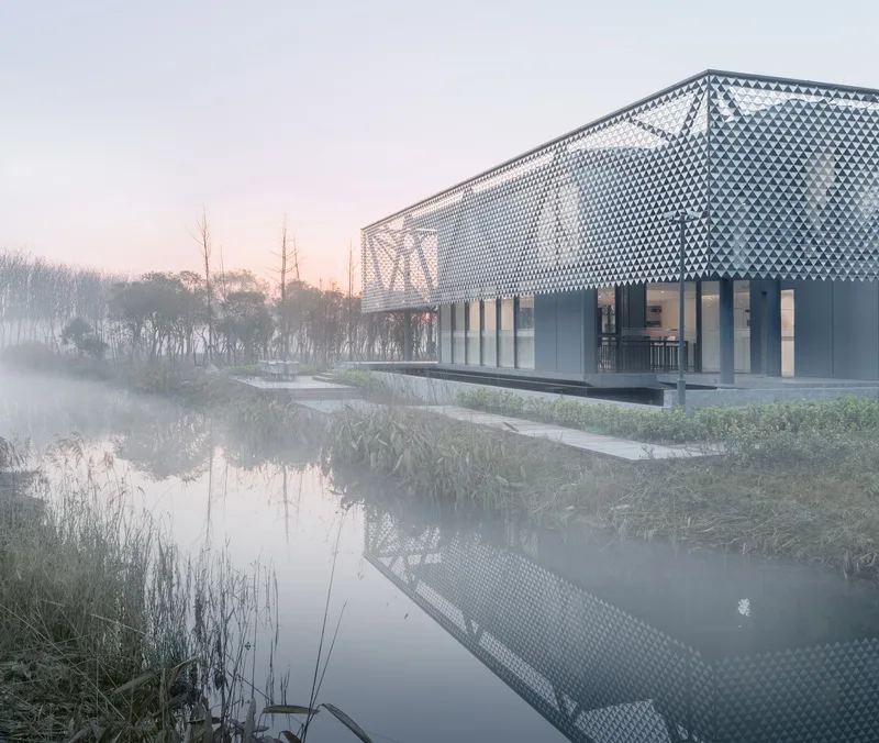 BIM建筑|水风合院——英科中心/山水秀建筑事务所 + 出品建筑事务所