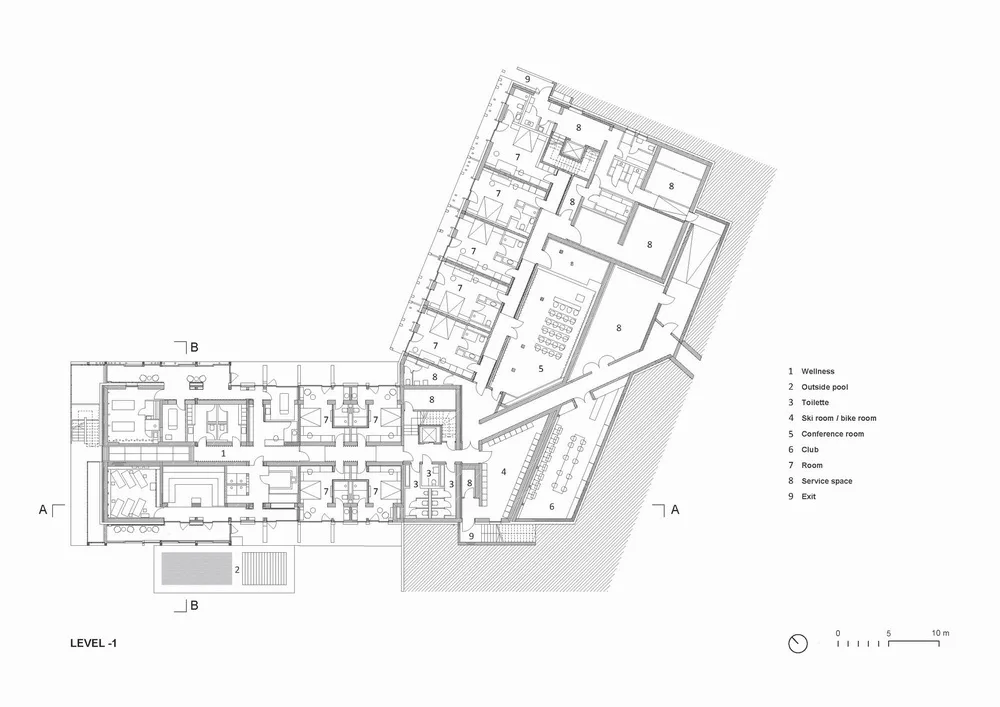 BIM建筑|Bohinj 酒店重建，文脉传承 / OFIS Architects