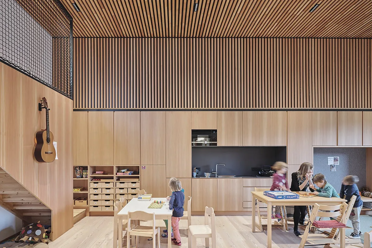 BIM建筑|威尔德舍瑙的托儿所和日托班 / Unisono Architekten + Kraft:Werk Architektur