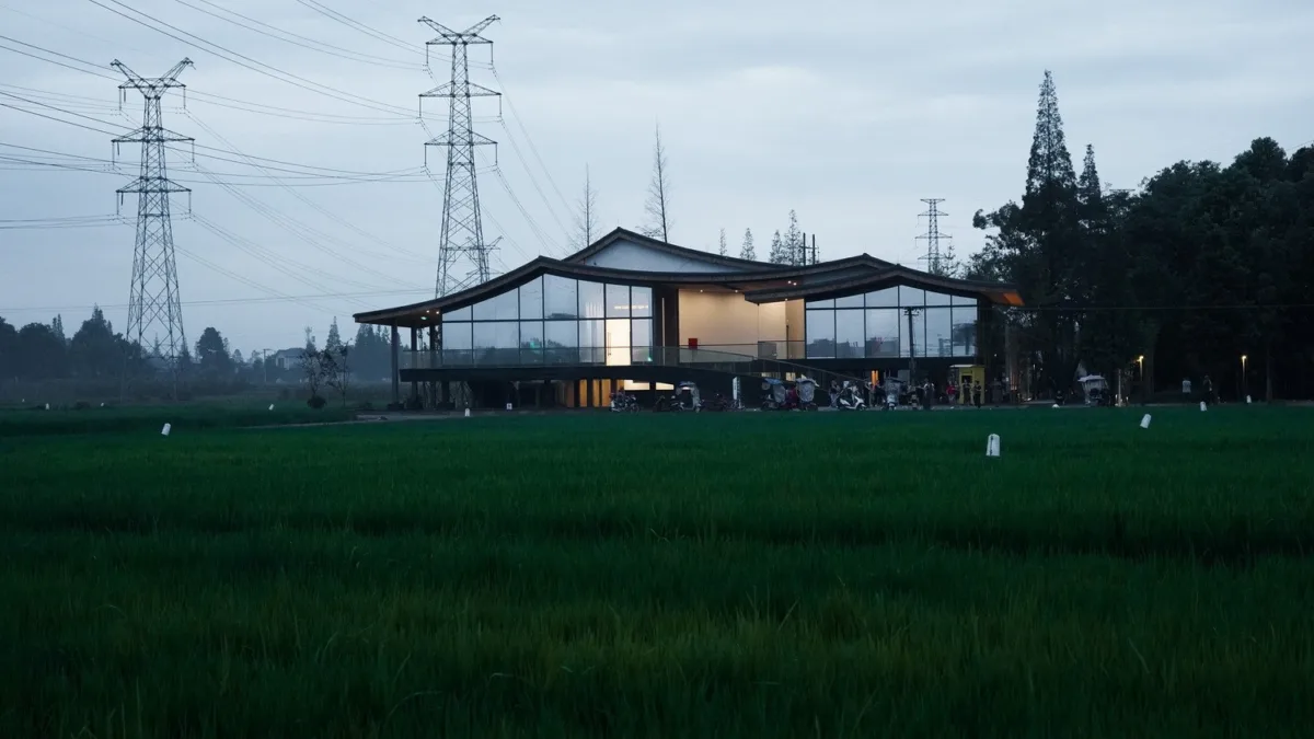 BIM建筑|最好的粮油在田间——耕田上的院子，村落中的乐园/小隐建筑事务所
