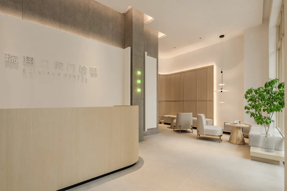 BIM建筑|瑞翔口腔，一间轻松又宁静的诊所/王韦航室内设计