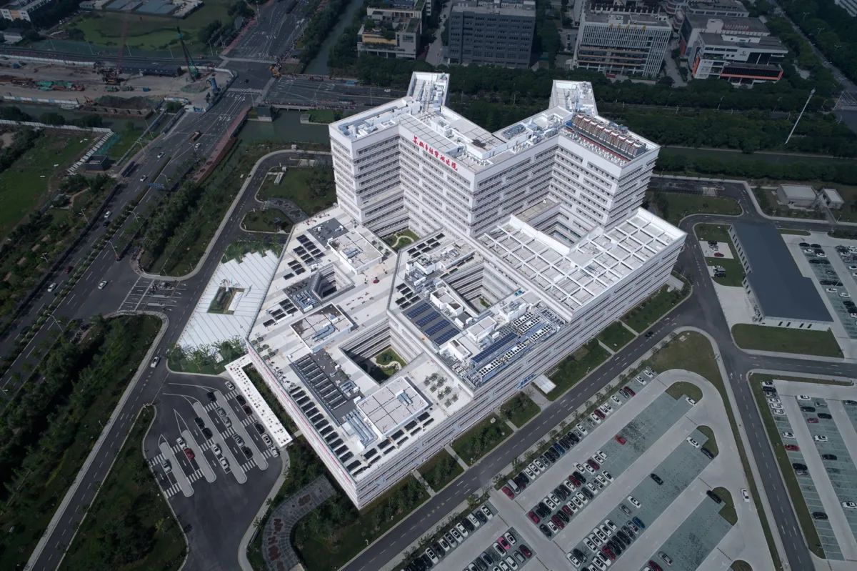 BIM建筑|瑞士瑞盟遇见苏州园林-苏州独墅湖医院/LEMANARC瑞士瑞盟设计