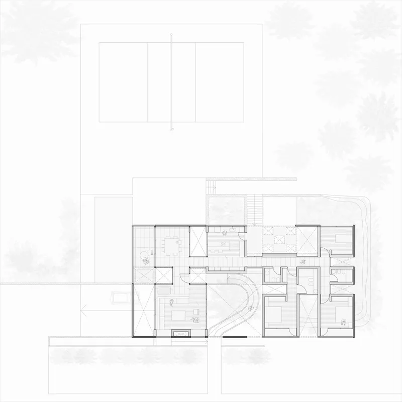BIM建筑|Mono 住宅 / Patio Estudio