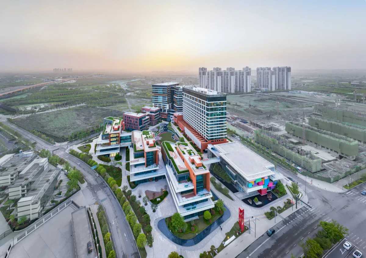 BIM建筑|用场所讲故事——西咸新区国际文创小镇/中衡设计
