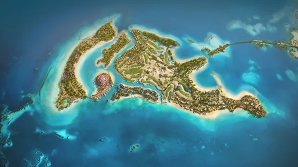 BIM建筑|福斯特设计沙特岛屿珊瑚花度假村