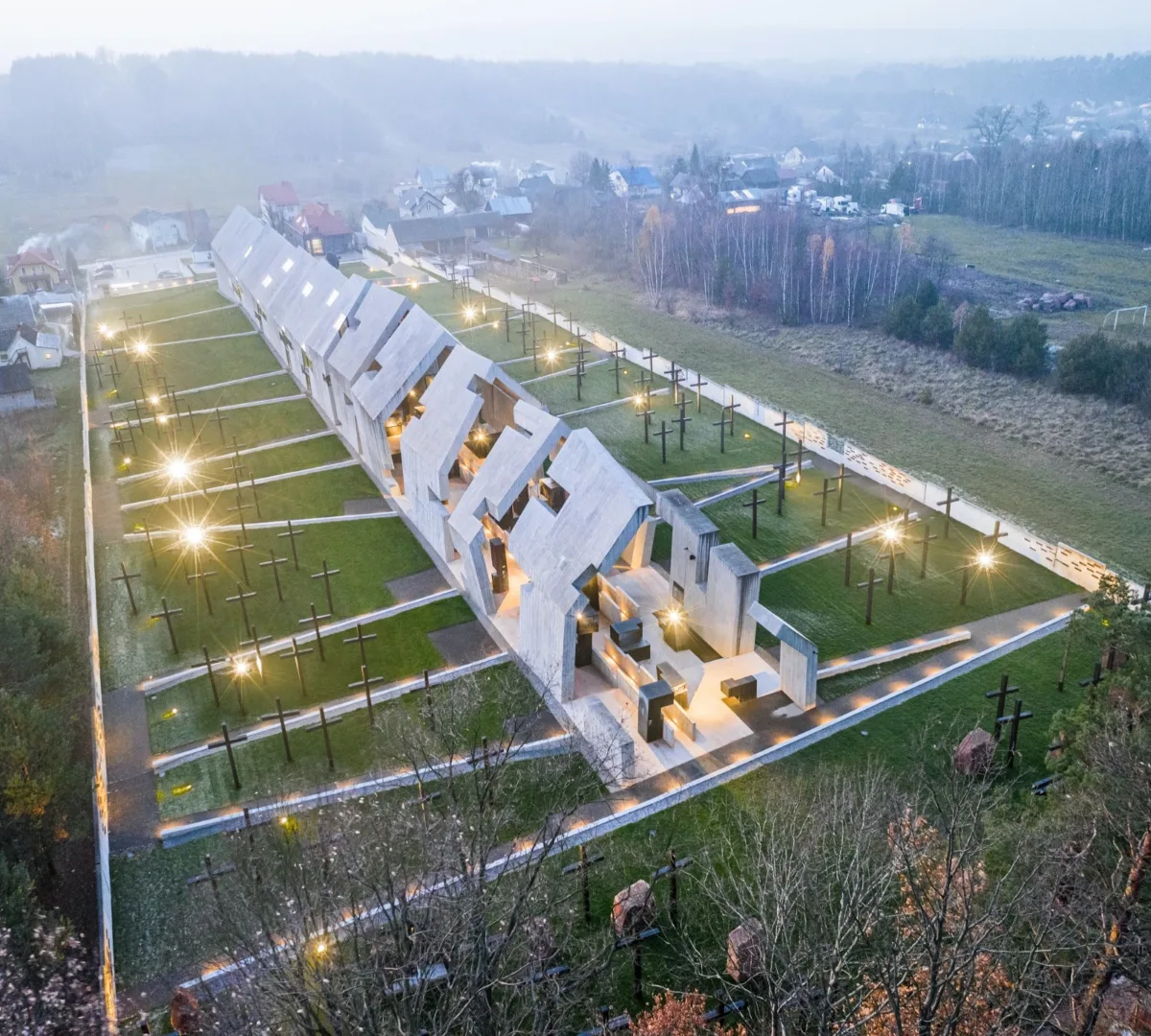 BIM建筑|波兰殉难者陵墓 / Nizio Design International