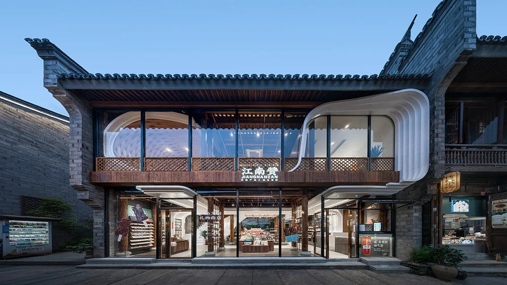BIM建筑|新零售→古城后“浪”江南赞 /零壹城市