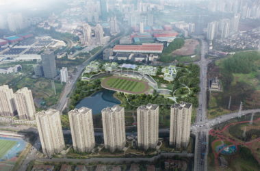 BIM建筑|森林Park+，共享垂直校区 | 重庆柏溪校区九年一贯制学校方案/中机中联工程有限公司-BIM建筑网