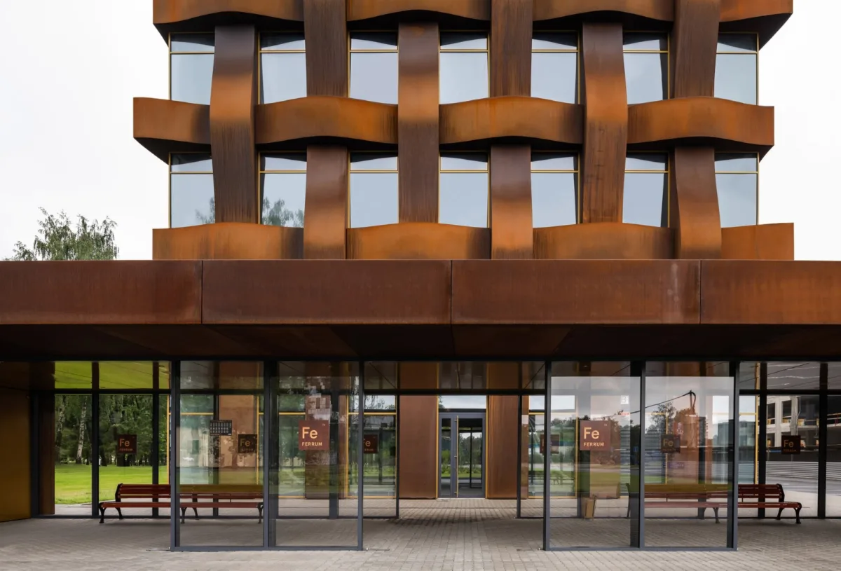 BIM建筑|Ferrum 1 办公大楼 / Tchoban Voss Architekten