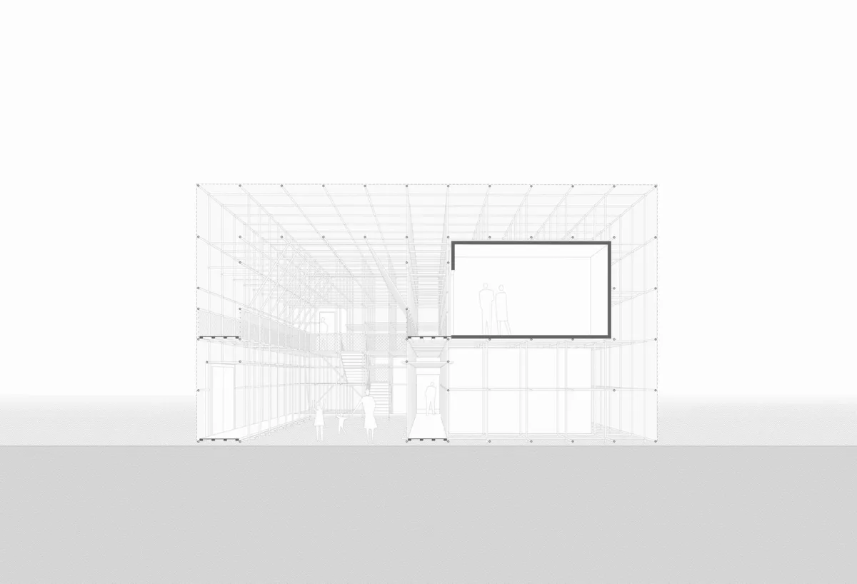 BIM建筑|晃神儿空间—阿那亚戏剧节“候鸟300”海滩临时美术馆/合木建筑工作室
