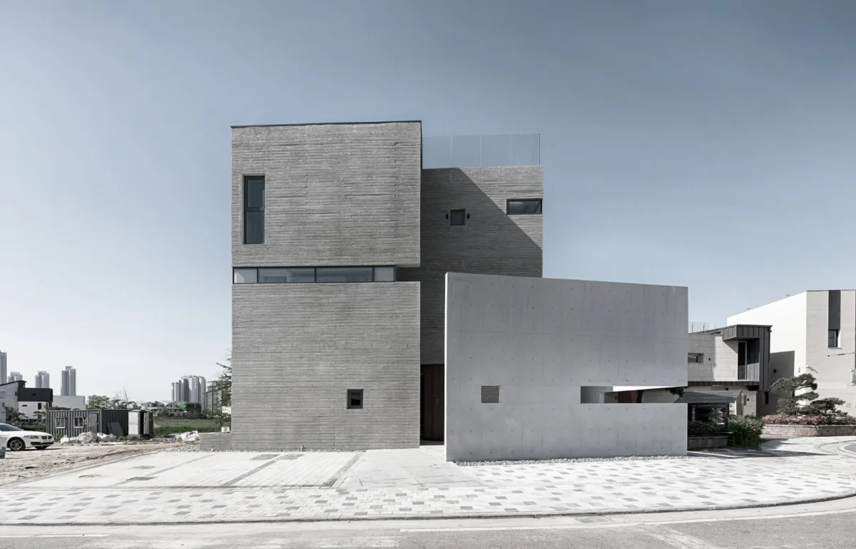 BIM建筑|L.M住宅 / DESIGN GROUP COLLABO