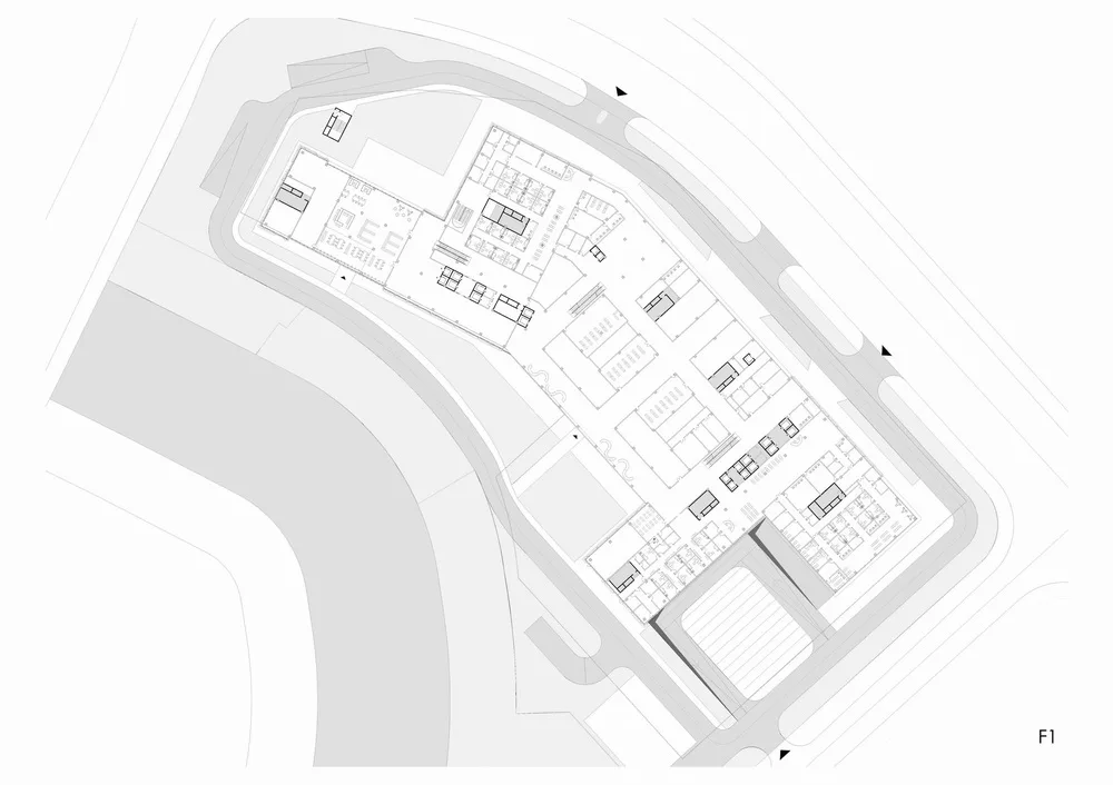 BIM建筑|城市与河岸之间的健康客厅--沪东区域医疗中心/LEMANARC瑞士瑞盟设计
