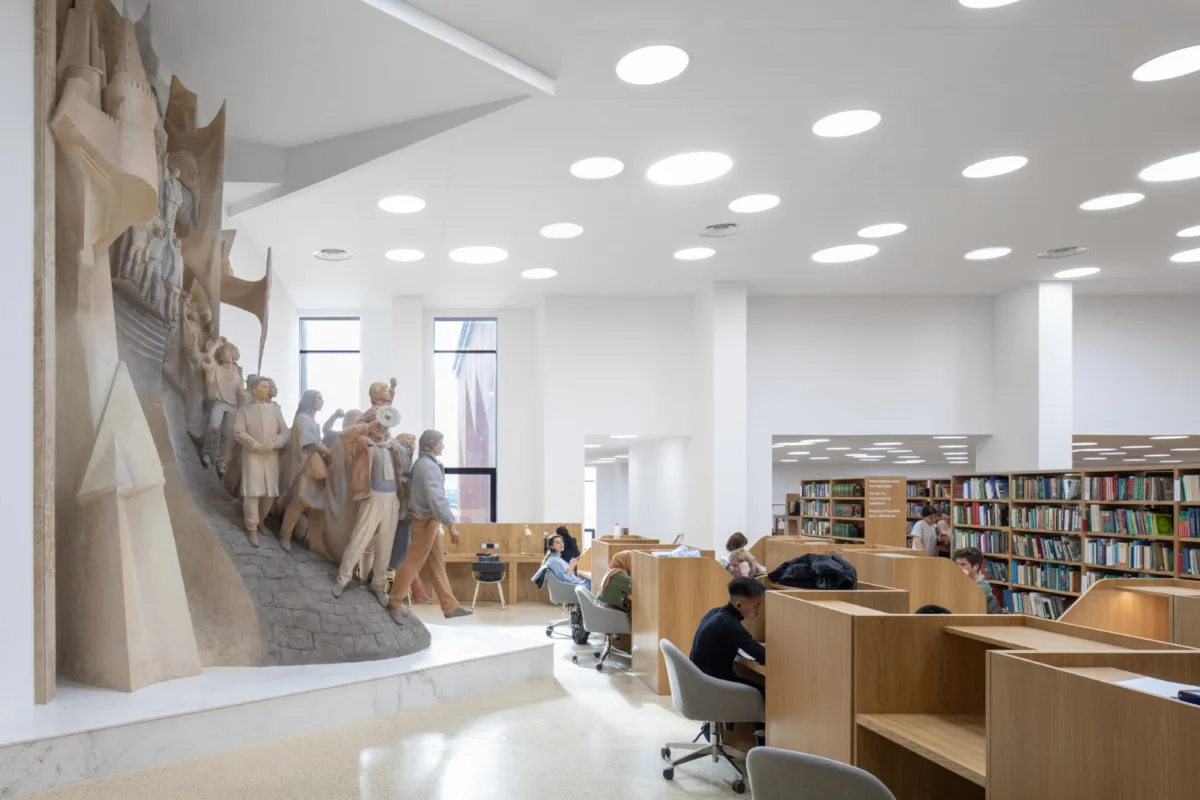 BIM建筑|鞑靼斯坦共和国国家图书馆 / XOPA