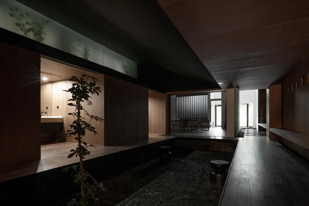 BIM建筑|婆娑里合院茶室 / 神奇建筑研究室王冲工作室