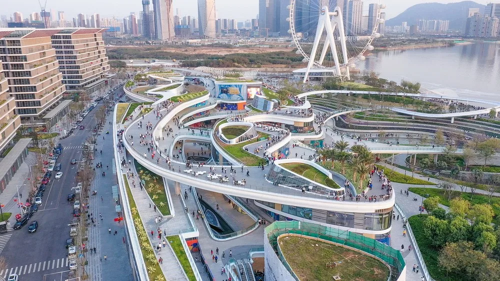 BIM建筑|点亮都市“明珠”：深圳宝安欢乐港湾东岸集群建筑设计 / Laguarda.Low Architects