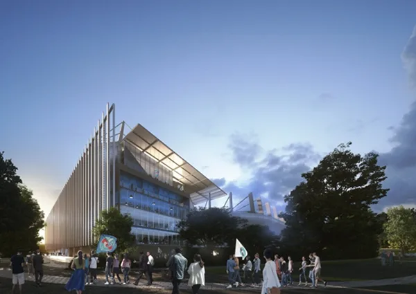 BIM建筑|博普乐思用退役的空客机身建造体育场