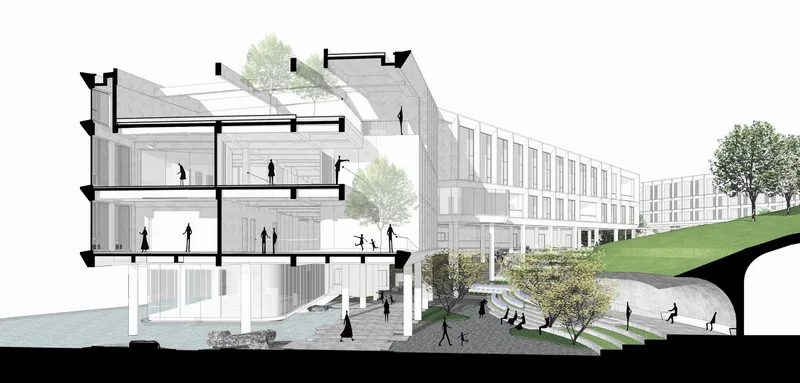 BIM建筑|顺势而为的空间赋形，浙江建德空港航空产学研基地/gad杰地设计