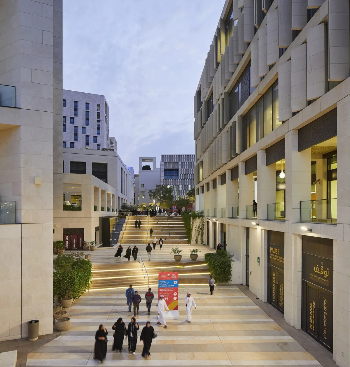 BIM建筑|Msheireb 多哈市中心总体规划 /Allies and Morrison + AECOM + Arup