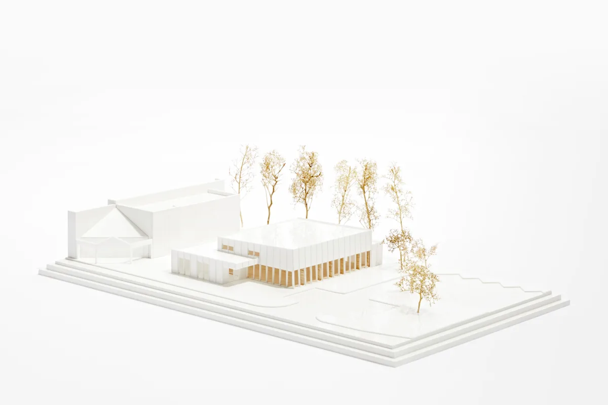 BIM建筑|法国第一座大麻混凝土砌块体育馆/Lemoal Lemoal Architectes