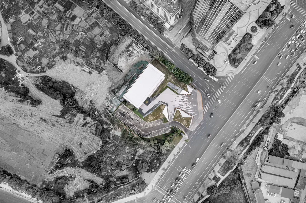 BIM建筑|成都成华和悦广场营销中心 / 汉嘉西南院