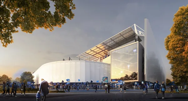 BIM建筑|博普乐思用退役的空客机身建造体育场