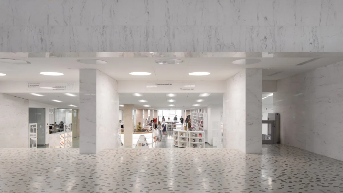 BIM建筑|鞑靼斯坦共和国国家图书馆 / XOPA