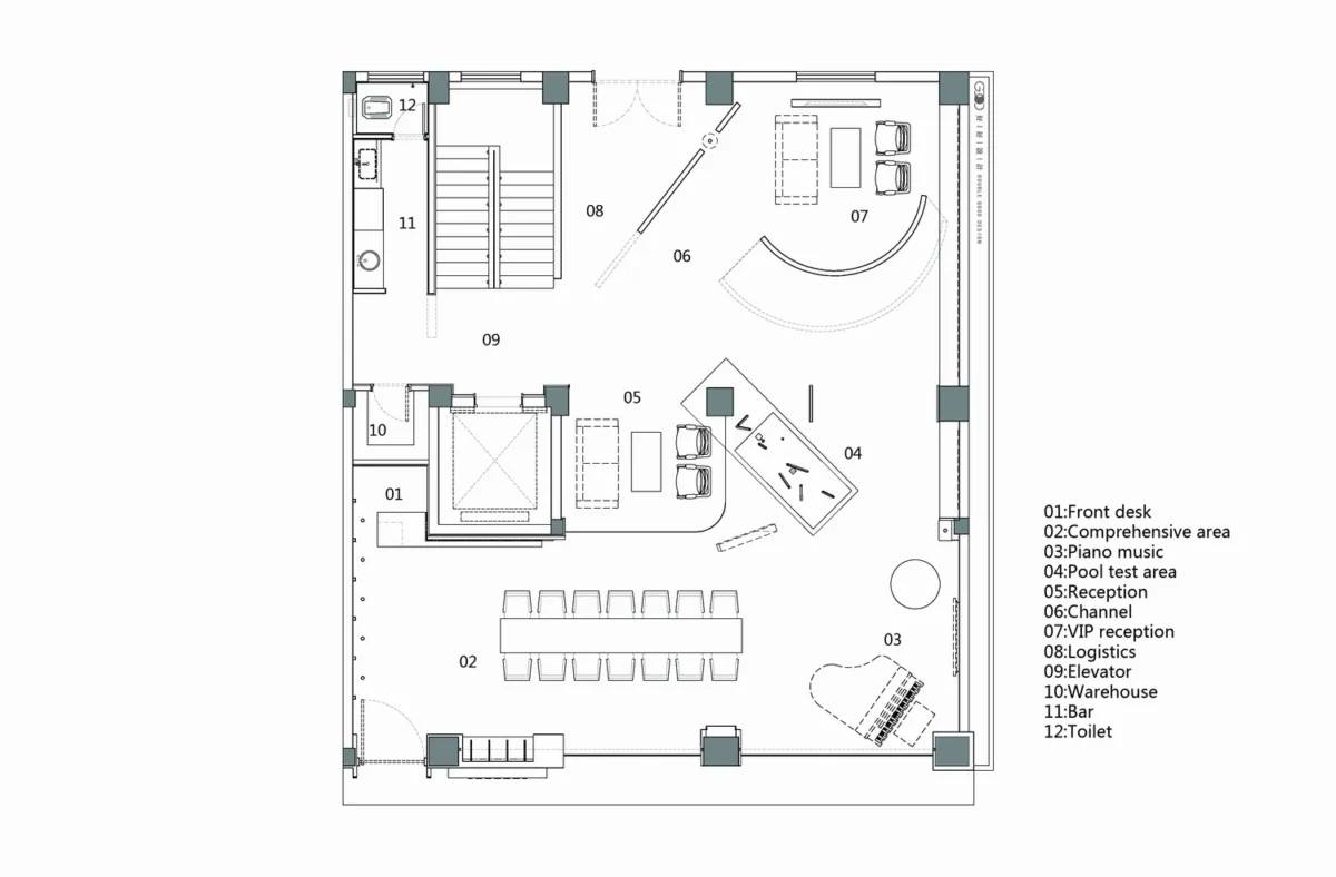 BIM建筑|竹海科技办公室/GGD好好设计
