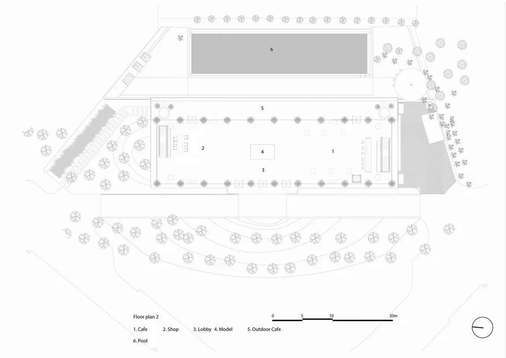 BIM建筑|大跨度拱形竹梁，Casamia 社区之家 / VTN Architects