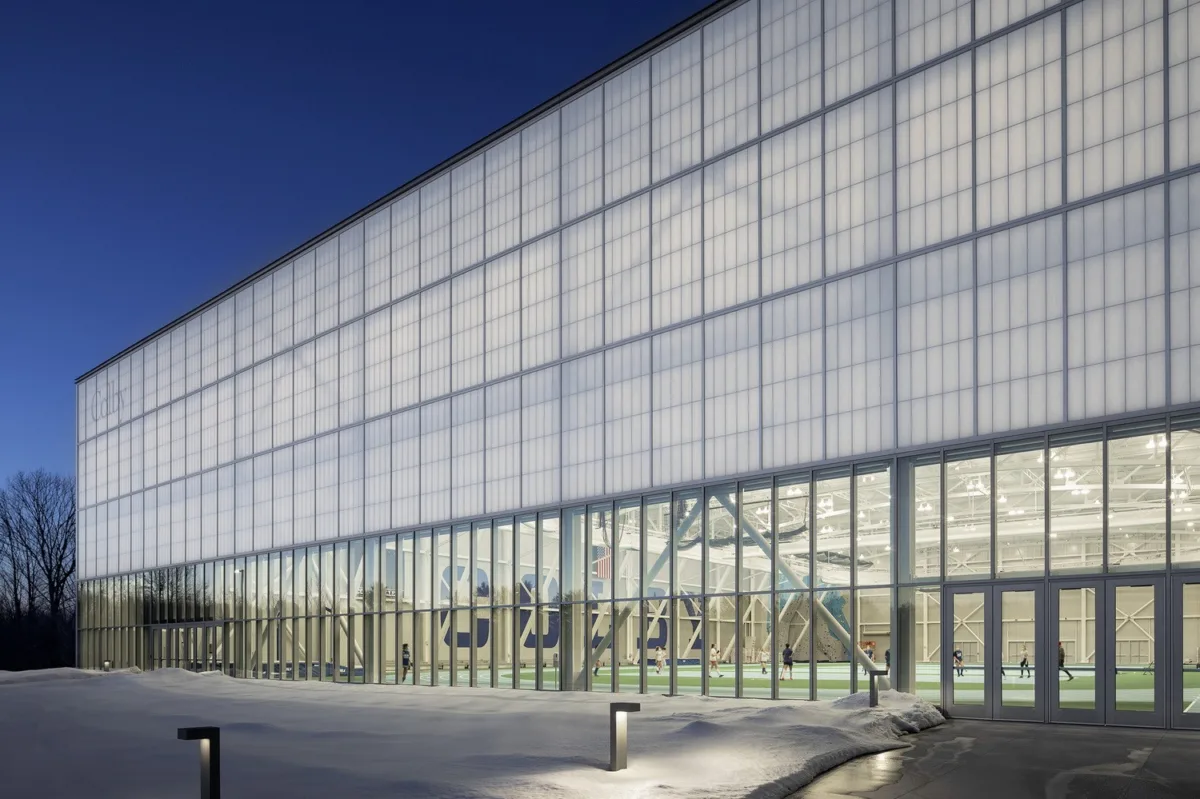 BIM建筑|白色方块-科尔比学院体育娱乐中心 Harold Alfond / Hopkins Architects + Sasaki