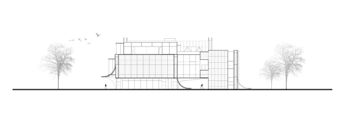 BIM建筑|美的禹洲·大河艺术馆/ PTA上海柏涛